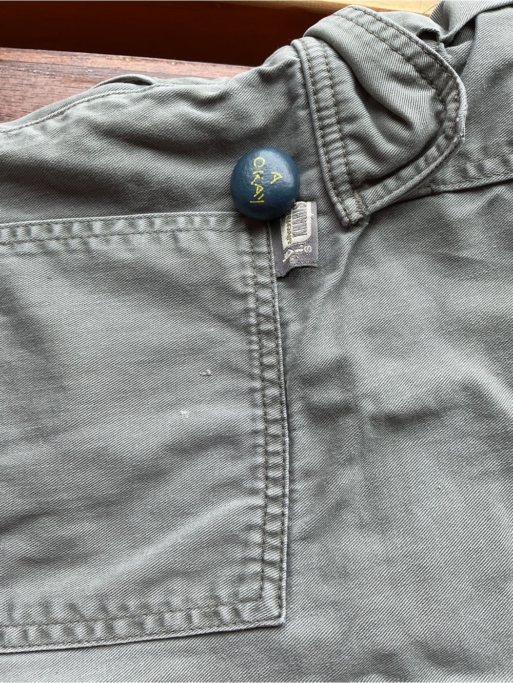 Levi’s SilverTab Cargo Shorts Mens 31 Olive Green Utility Workwear Y2K 16” Waist - Picture 7 of 16